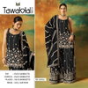 Tawakal 1315 Heavy Faux Georgette With Embroidery Work Dress Material Wholesalers In Delhi